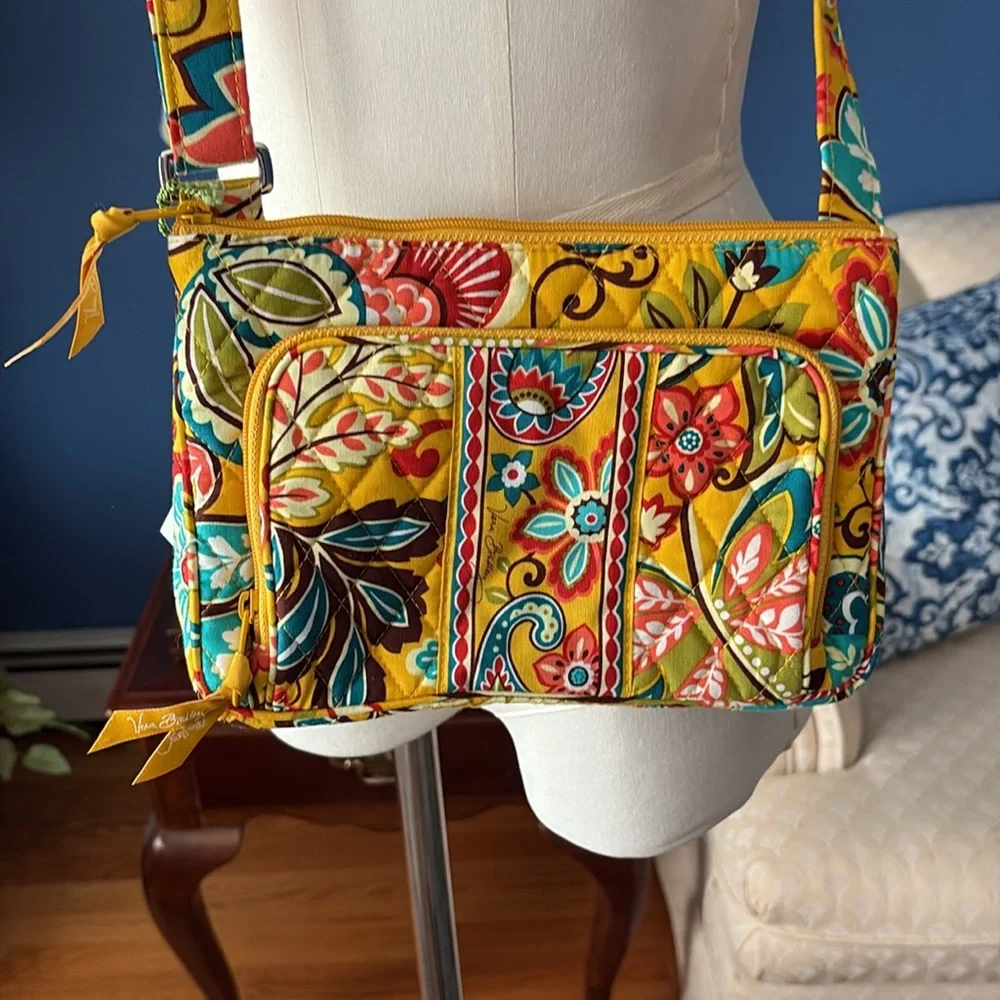 Provençal Vera Bradley Little Hipster Crossbody Bag - Picture 2 of 11